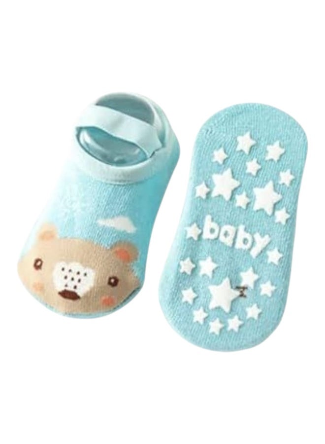 Genaric شراب أطفال من القطن مانعة للانزلاق مع رسومات كرتونية للأولاد والبنات،small  3-36 شهر، موديل 373 - Image 1